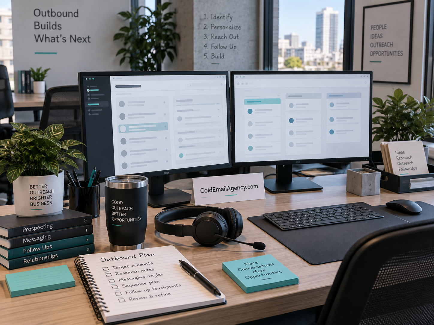 Workspace concept for In-house desk